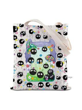 Anime Tote Bag Waterproof Polyester Shoulder Bag